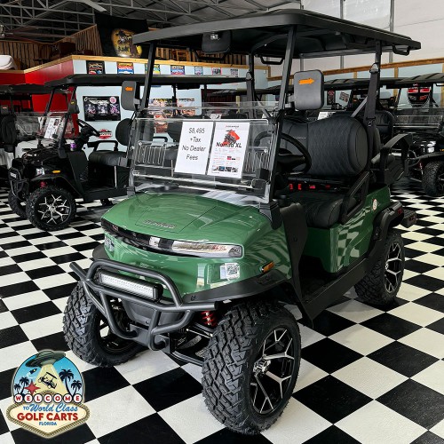 2025 Denago Nomad XL Green Golf Cart